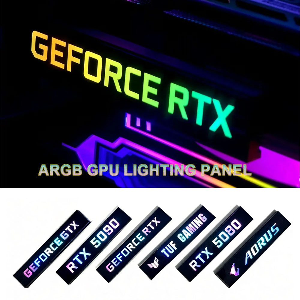 Gaming Accessories Rgb - Video Card Lighting Panel For RTX