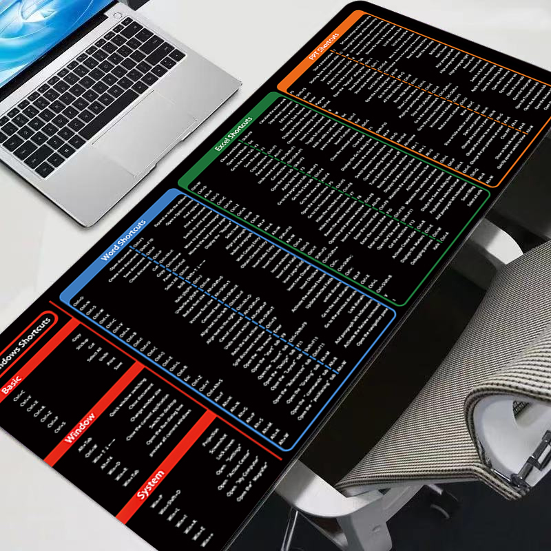 Gaming Accessories Officeworks - shortcut key Mouse Pad XL Lockedge