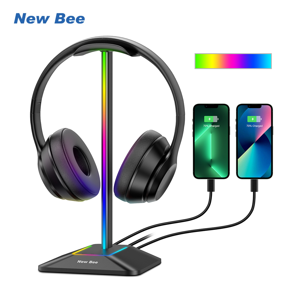 New Bee Z8 RGB Headphones Stan - Gaming Accessories Rgb review and price