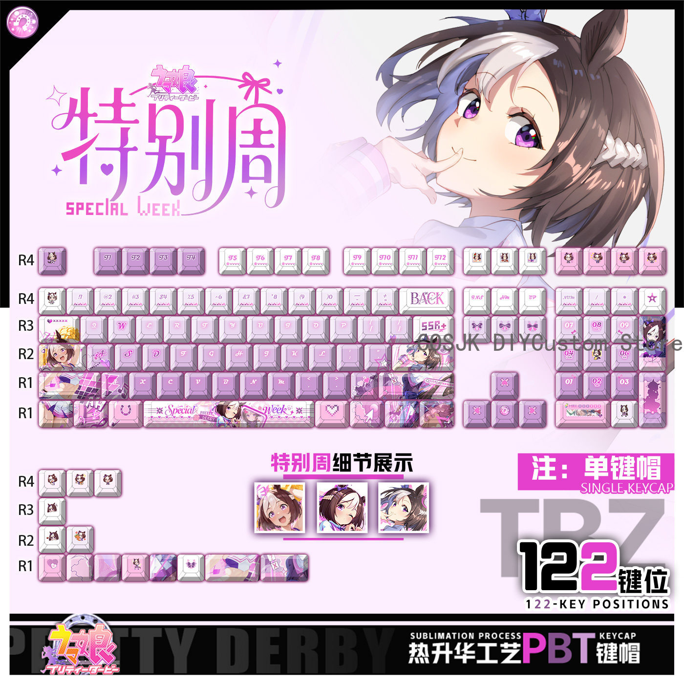 122 Keys Anime Umamusume: Pret - Gaming Accessories Gamestop review and price