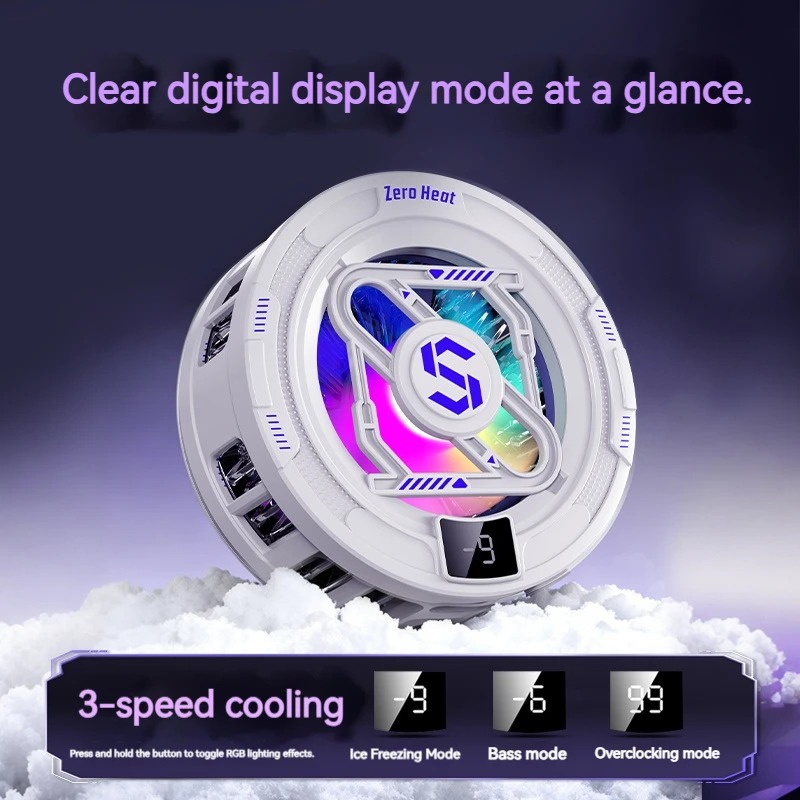 K52 AI Mobile Cooler Magnetic  - Gaming Accessories Rgb review and price