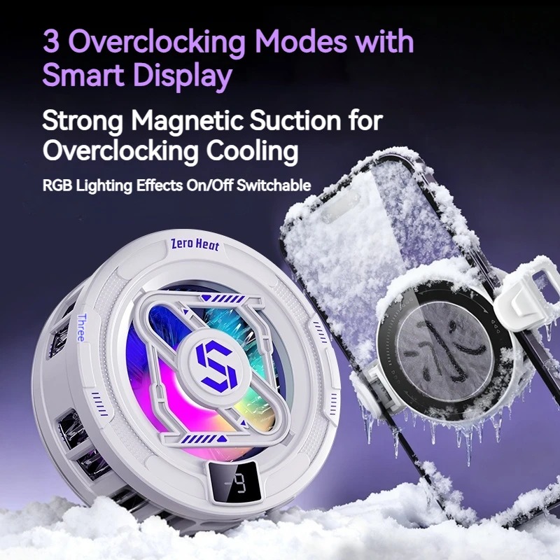 K52 AI Mobile Cooler Magnetic  - Gaming Accessories Rgb review and price