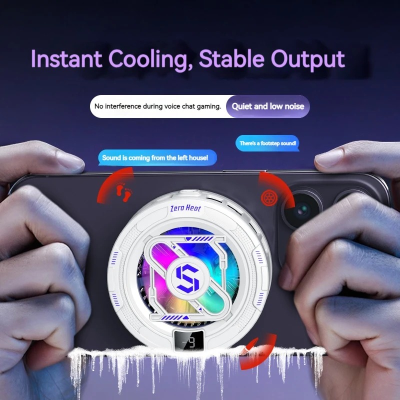 K52 AI Mobile Cooler Magnetic  - Gaming Accessories Rgb review and price