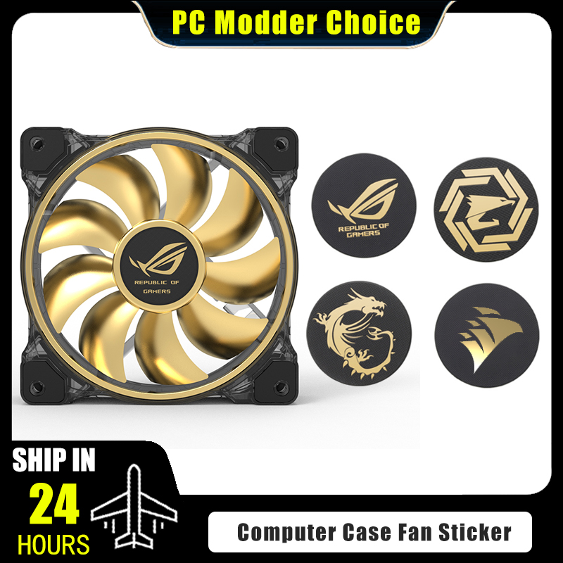 Computer Case Fan Logo Sticker - Gaming Accessories Rgb review and price