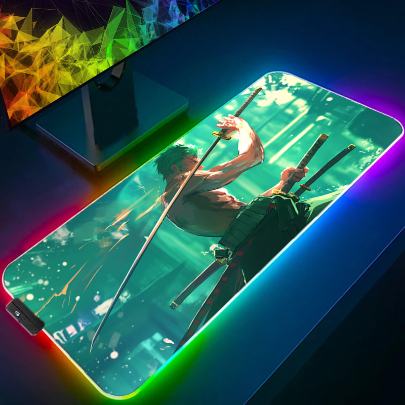 ONE PIECE Zoro Mouse Pad RGB G - Gaming Accessories Rgb review and price