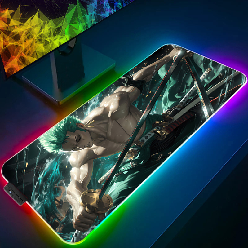 ONE PIECE Zoro Mouse Pad RGB G - Gaming Accessories Rgb review and price