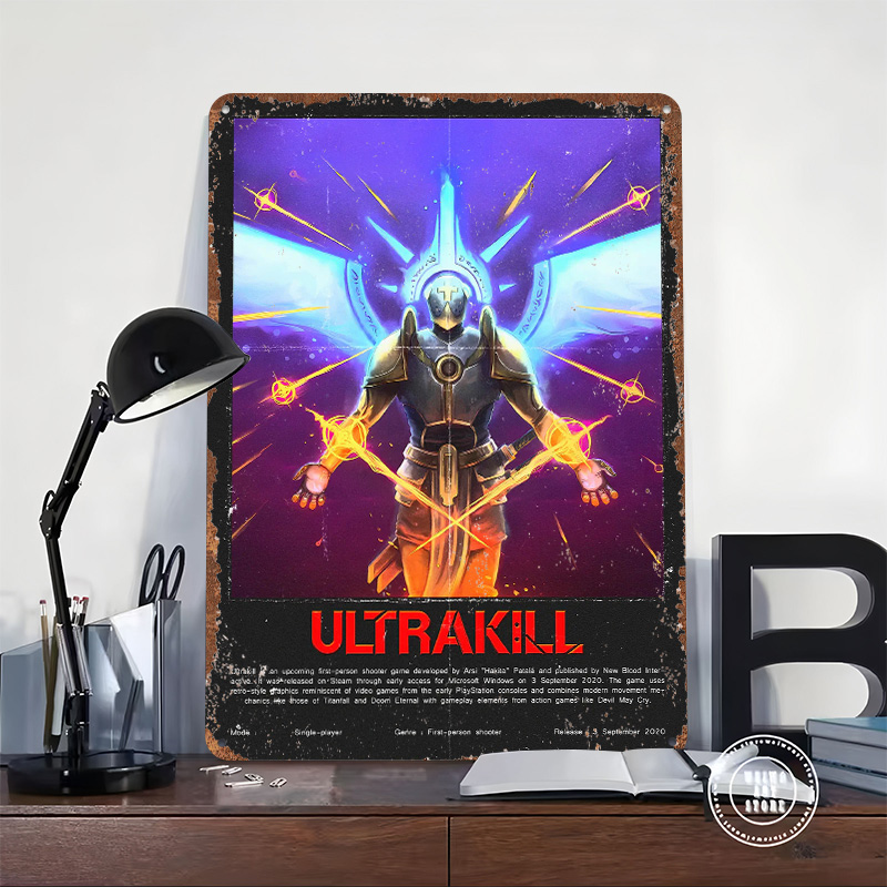 Ultrakill Game Metal Poster Cu - Gaming Accessories Europe review and price