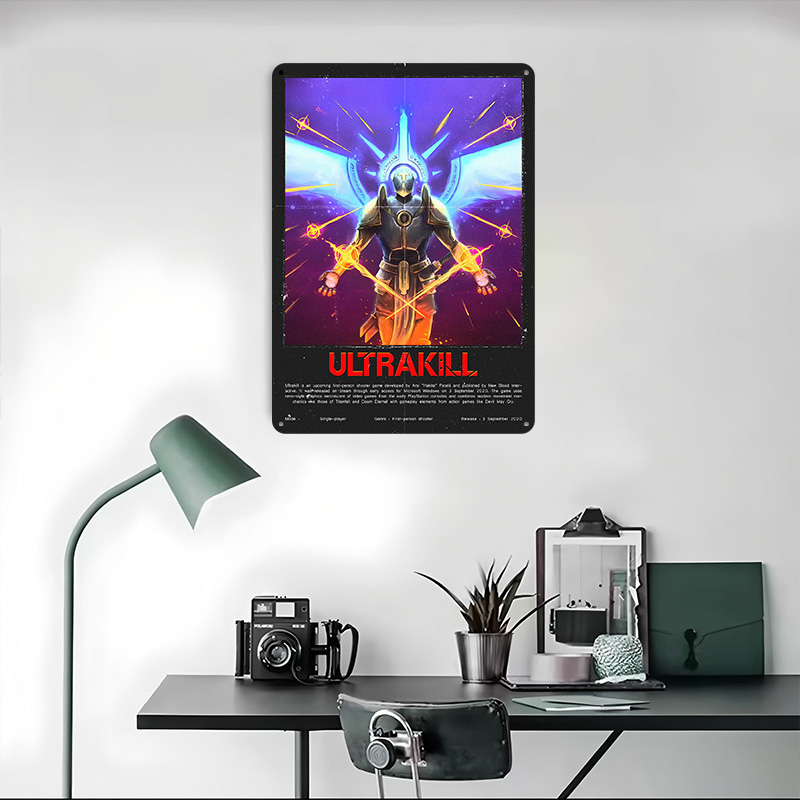 Ultrakill Game Metal Poster Cu - Gaming Accessories Europe review and price