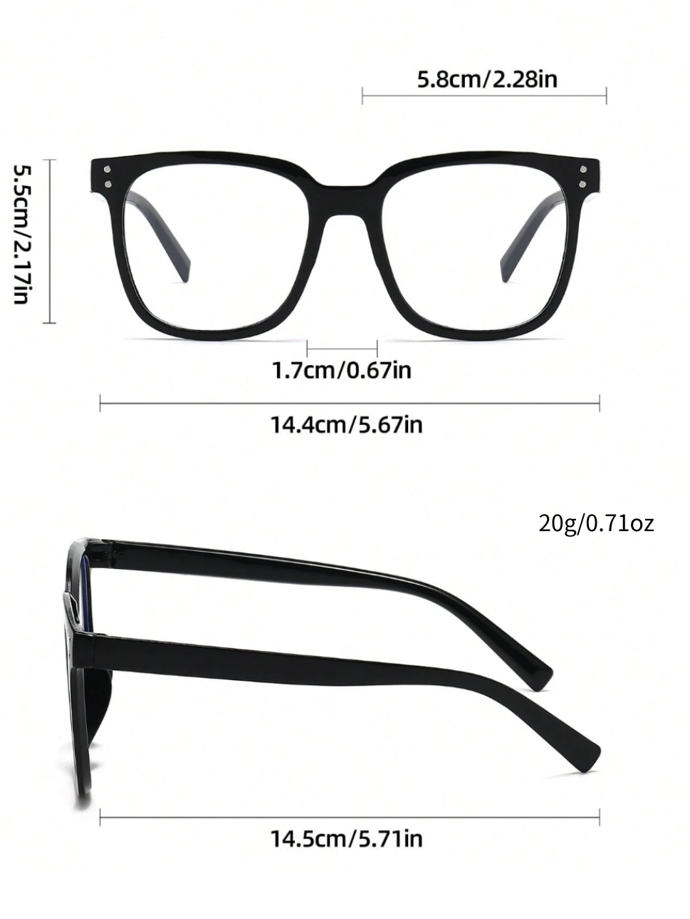 A pair of oversized glasses, l - Gaming Accessories Officeworks review and price