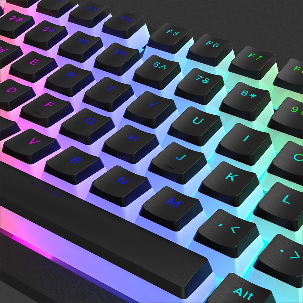 129 Keys Pudding Keycaps PBT D - Gaming Accessories Aesthetic review and price