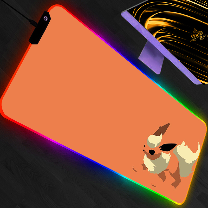 LED Mouse Pad Pokemon Pikachu  - Gaming Accessories Rgb review and price